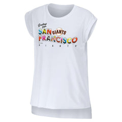 MLB San Francisco Giants WEAR by Erin Andrews Women's Greetings From T-Shirt