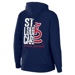 MLB St. Louis Cardinals WEAR by Erin Andrews Women's Sponge Fleece Full-Zip Hoodie