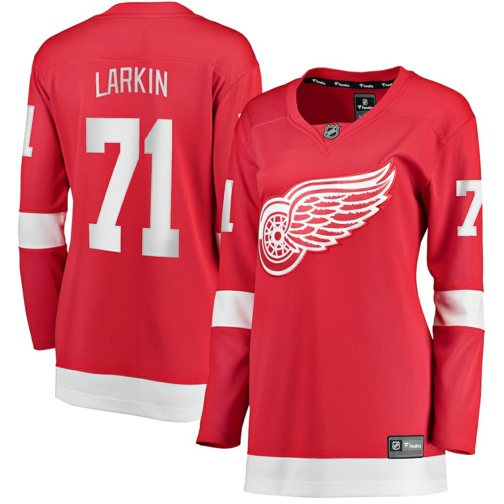 NHL Red Dylan Larkin Detroit Red Wings Fanatics Women's Home Breakaway Jersey