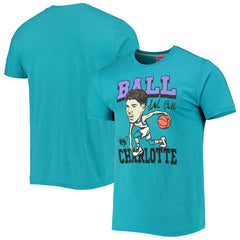 NBA LaMelo Ball Charlotte Hornets Homage Caricature Tri-Blend T-Shirt