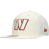 Chrome Color Dim 59FIFTY Fitted Hat - Washington Commanders