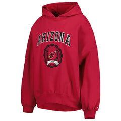 Tommy Hilfiger Women's Becca Drop Shoulder Pullover Hoodie - Arizona Cardinals