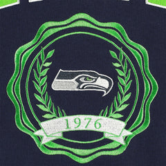 Tommy Hilfiger Women's Becca Drop Shoulder Pullover Hoodie - Seattle Seahawks