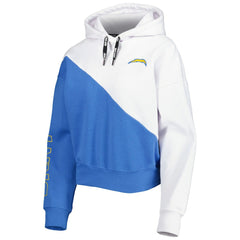 DKNY Sport Women's Bobbi Color Blocked Pullover Hoodie - Los Angeles Chargers