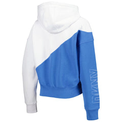 DKNY Sport Women's Bobbi Color Blocked Pullover Hoodie - Los Angeles Chargers