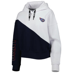 DKNY Sport Women's Bobbi Color Blocked Pullover Hoodie - Tennessee Titans