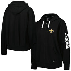 MSX by Michael Strahan Women's Emerson Lightweight Full-Zip Hoodie - New Orleans Saints