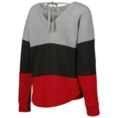 Touch Women's Outfield Deep V-Back Waist Length Pullover Sweatshirt - Tampa Bay Buccaneers