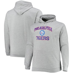 NBA Philadelphia 76ers Big & Tall Heart & Soul Pullover Hoodie