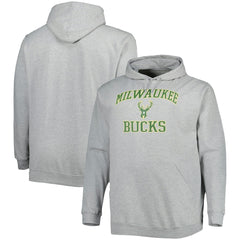 NBA Milwaukee Bucks Big & Tall Heart & Soul Pullover Hoodie