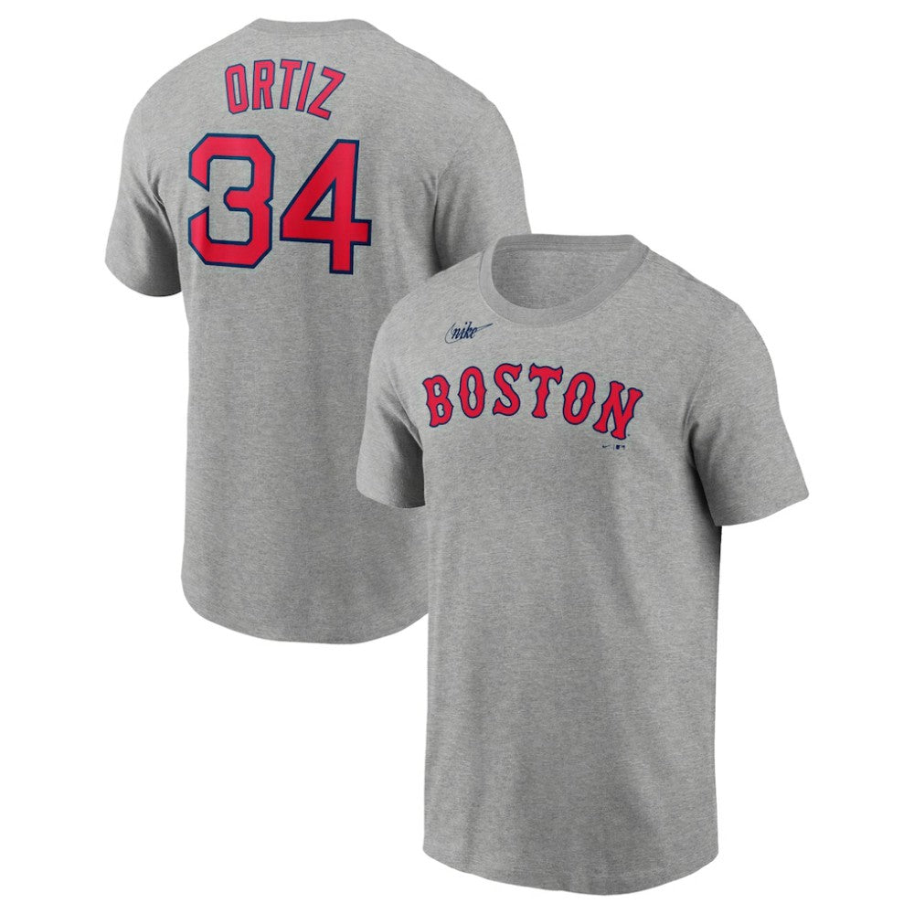 MLB David Ortiz Boston Red Sox Nike Name & Number T-Shirt