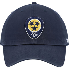 NHL Navy Nashville Predators '47 Logo Clean Up Adjustable Hat
