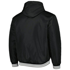 MLB Chicago White Sox JH Design Reversible Fleece Full-Snap Hoodie Jacket