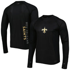 MSX by Michael Strahan Interval Long Sleeve Raglan T-Shirt - New Orleans Saints