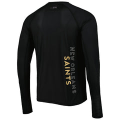 MSX by Michael Strahan Interval Long Sleeve Raglan T-Shirt - New Orleans Saints