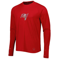 MSX by Michael Strahan Interval Long Sleeve Raglan T-Shirt - Tampa Bay Buccaneers