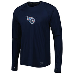 MSX by Michael Strahan Interval Long Sleeve Raglan T-Shirt - Tennessee Titans