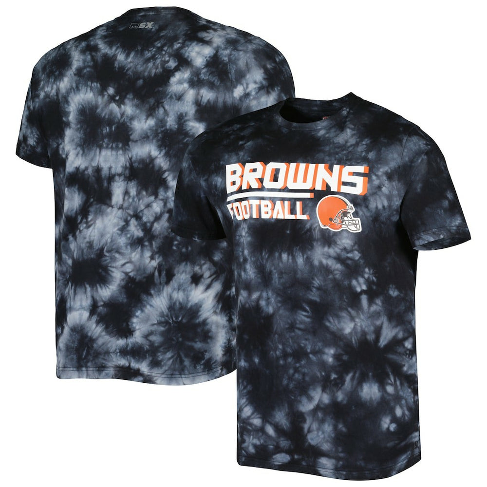 MSX by Michael Strahan Recovery Tie-Dye T-Shirt - Cleveland Browns