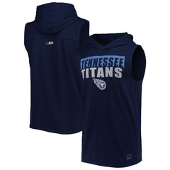 MSX by Michael Strahan Relay Sleeveless Pullover Hoodie - Tennessee Titans