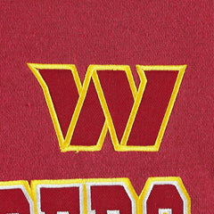 Starter Draft Fleece Raglan Pullover Hoodie - Washington Commanders