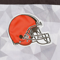 Starter Thursday Night Gridiron Raglan Half-Zip Hooded Jacket - Cleveland Browns