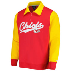 Tommy Hilfiger Aiden Quarter-Zip Sweatshirt - Kansas City Chiefs