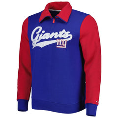Tommy Hilfiger Aiden Quarter-Zip Sweatshirt - New York Giants
