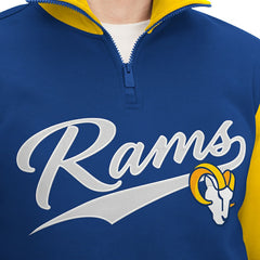 Tommy Hilfiger Aiden Quarter-Zip Sweatshirt - Los Angeles Rams