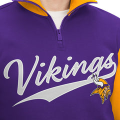 Tommy Hilfiger Aiden Quarter-Zip Sweatshirt - Minnesota Vikings