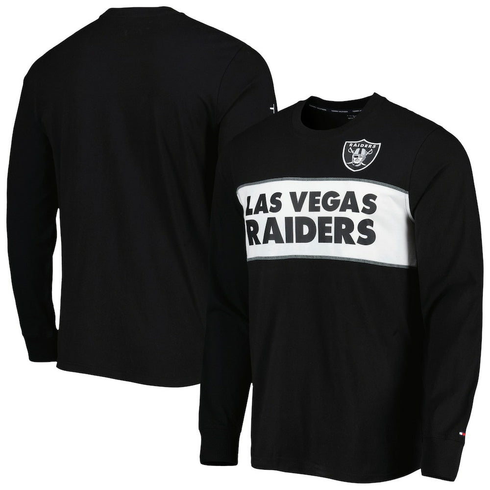 Tommy Hilfiger Peter Team Long Sleeve T-Shirt - Las Vegas Raiders