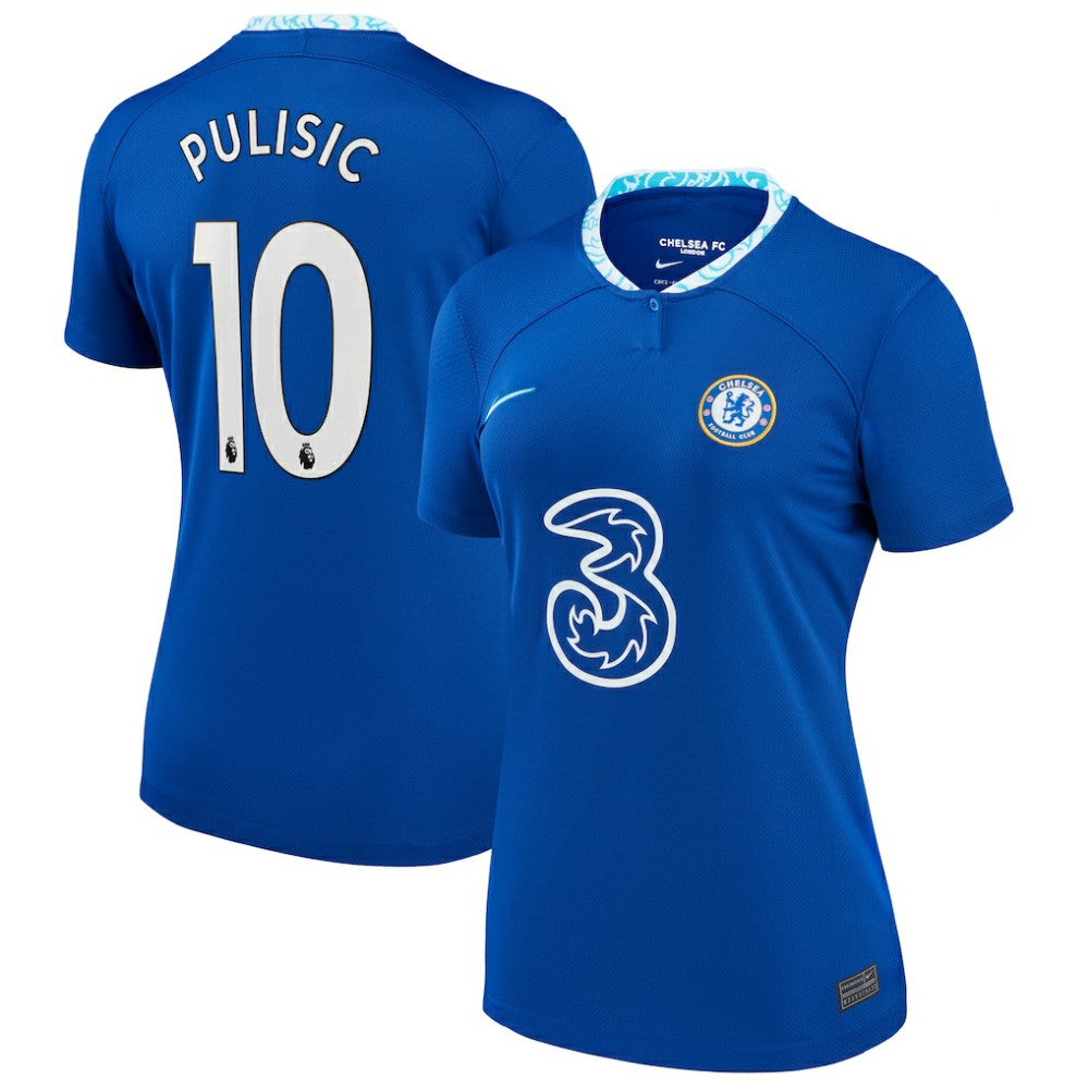 Christian Pulisic Chelsea Women's 2022/23 Home Replica Jersey - Nike Blue
