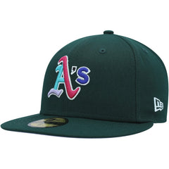 MLB Athletics New Era 1989 World Series Polar Lights 59FIFTY Fitted Hat
