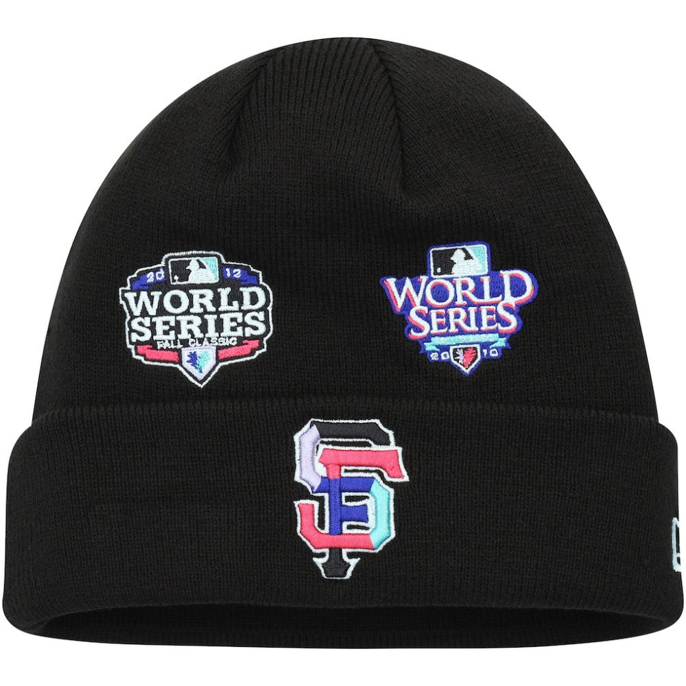 MLB San Francisco Giants New Era Polar Lights Cuffed Knit Hat