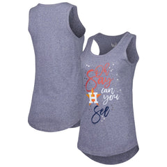 MLB Houston Astros Touch Women's Americana Tri-Blend Racerback Tank Top