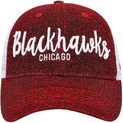 NHL Red/White Chicago Blackhawks '47 Women's Encore MVP Trucker Snapback Hat