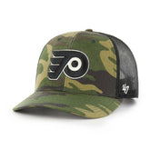 NHL Camo/Black Philadelphia Flyers '47 Trucker Snapback Hat