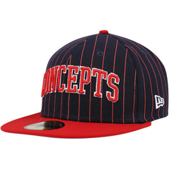 MLB Boston Red Sox New Era Concepts Pinstripe 59FIFTY Fitted Hat