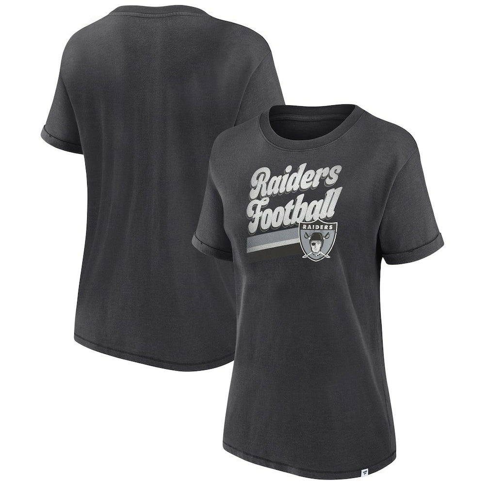 Women's Hit Snow Washed T-Shirt - Las Vegas Raiders