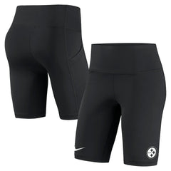 Women's Biker Shorts - Pittsburgh Steelers