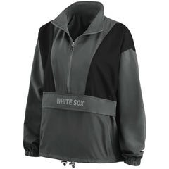 MLB Chicago White Sox WEAR by Erin Andrews Women's Packable Half-Zip Jacket