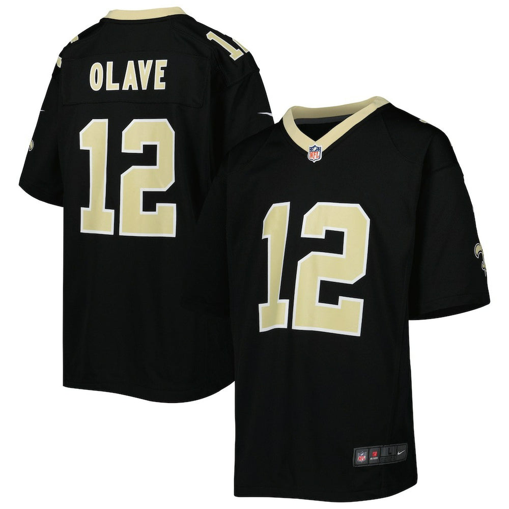 Chris Olave Youth Game Jersey - New Orleans Saints