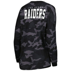 Women's Camo Long Sleeve T-Shirt - Las Vegas Raiders