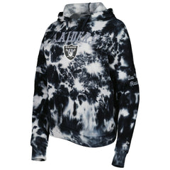 Women's Cloud Dye Fleece Pullover Hoodie - Las Vegas Raiders