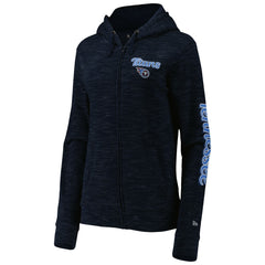 Women's Reverse Full-Zip Hoodie - Tennessee Titans
