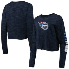 Women's Crop Long Sleeve T-Shirt - Tennessee Titans