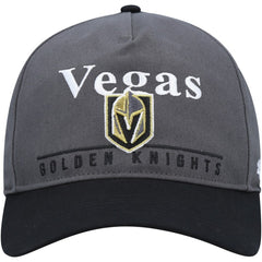 NHL Charcoal/Black Vegas Golden Knights '47 Super Hitch Adjustable Snapback Hat