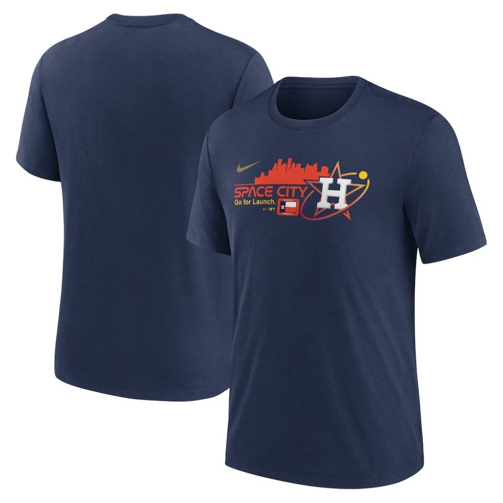 MLB Houston Astros Nike City Connect Tri-Blend T-Shirt