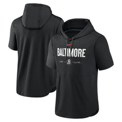MLB Baltimore Orioles Nike City Connect Short Sleeve Pullover Hoodie