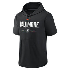 MLB Baltimore Orioles Nike City Connect Short Sleeve Pullover Hoodie