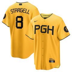 MLB Willie Stargell Pittsburgh Pirates Nike City Connect Replica Player Jersey